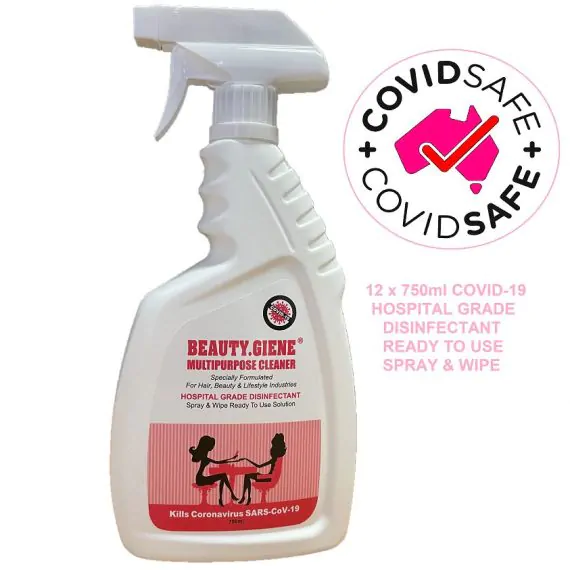 COVID BEAUTY DISINFECTANT BEAUTY.GIENE 750ml RTU