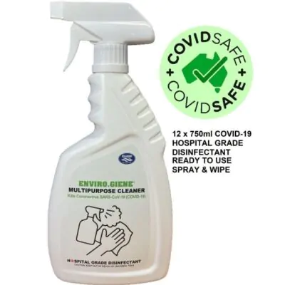 COVID DISINFECTANT x12 ENVIRO.GIENE 750ml RTU