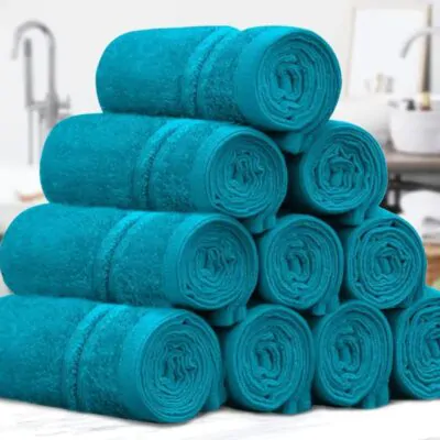 Facial Towels 500GSM 10 Pack 30X30cm Teal