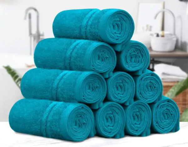 Facial Towels 500GSM 10 Pack 30X30cm Teal