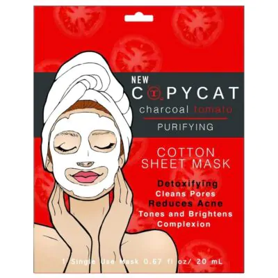 FM1 – Charcoal Tomato Sheet Mask