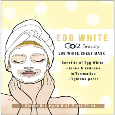 GFM12 – Egg White Sheet Mask