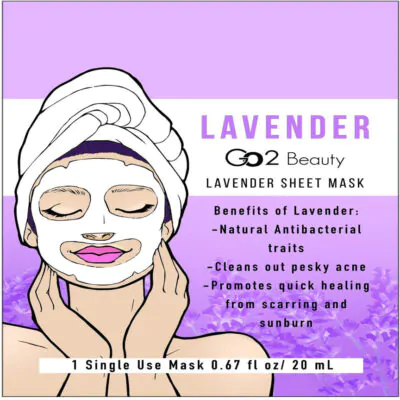 GFM3 – Lavender Sheet Mask