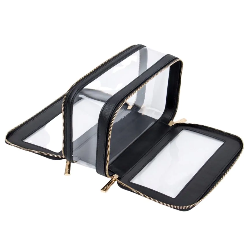 KC-EL02 – Luxury Cosmetic Bag w Black Trim - Image 6