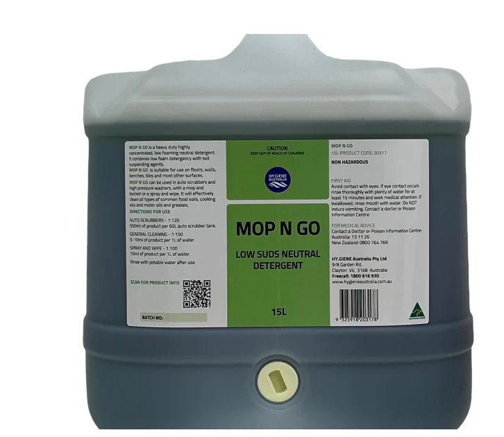 Mop n Go Low Foaming Neutral Floor Cleaner - Image 2