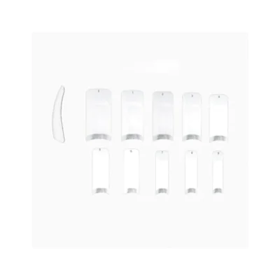 NSI Classic White Nail Tips - 100 Pieces