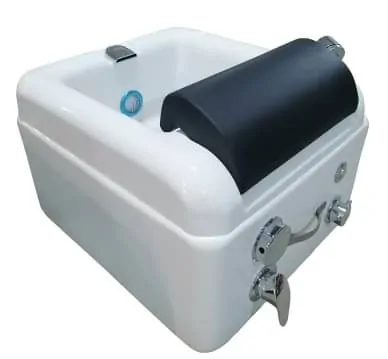 Square Plumbed Pedicure Bowl