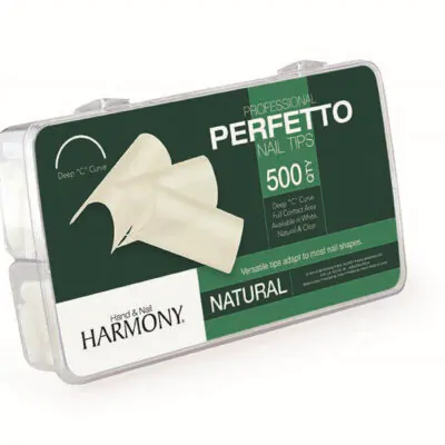Harmony – Perfetto Nail Tips Natural 500ct
