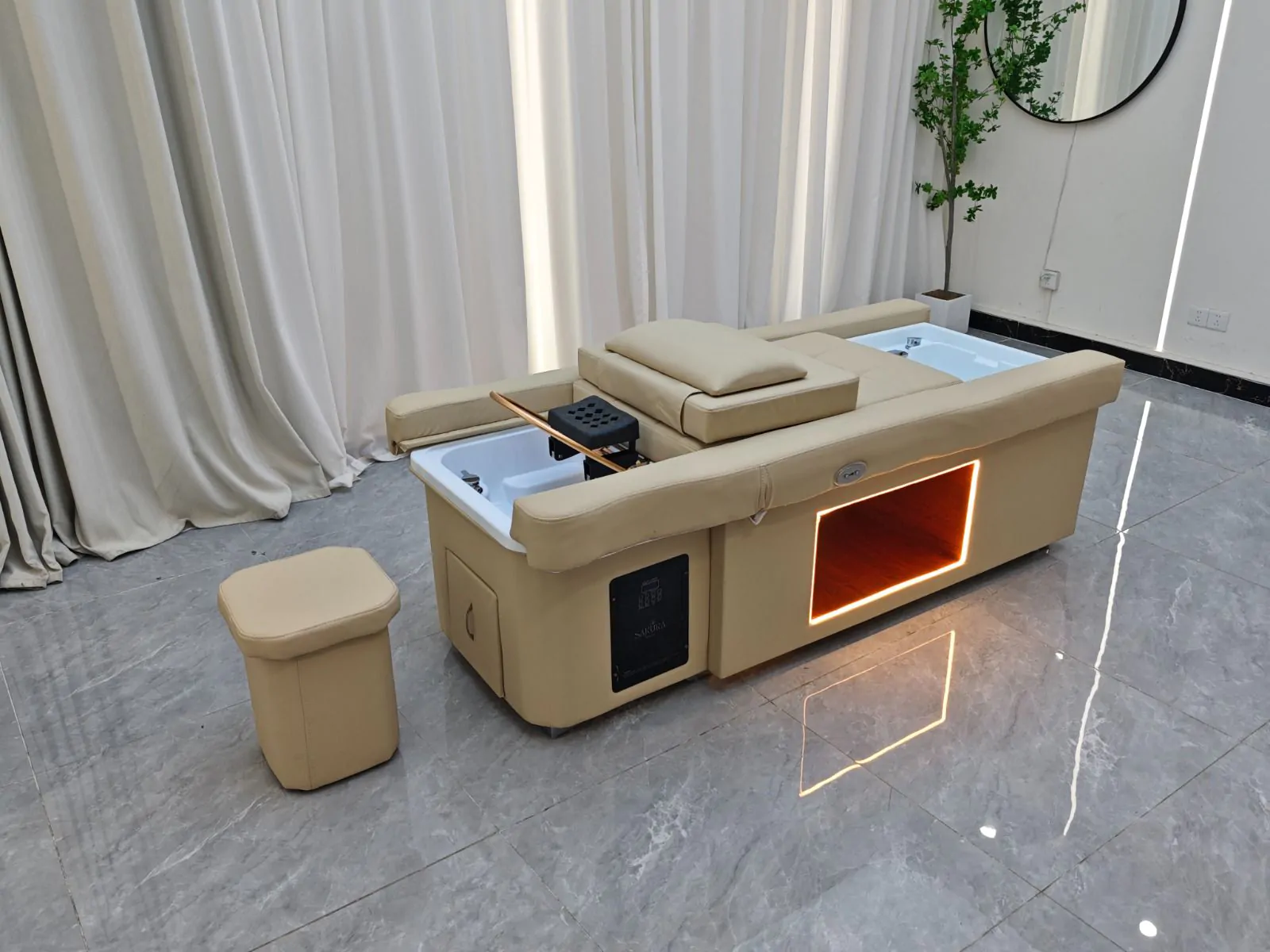 Levana Illumina Pro Japanese Head Spa with Pedicure Basin - Image 36