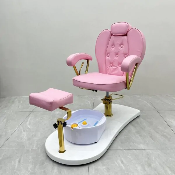 Velvet Soak No Plumbing Pedicure Chair - Image 6