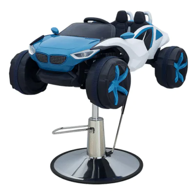 Blue Bolt Kids Hairdressing Chair