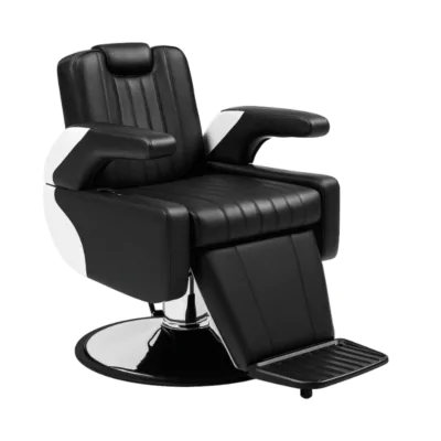 Chrome Luxe Barber Chair