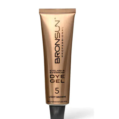 New Design Bronsun Eyelash and Eyebrow Dye - Light Brown