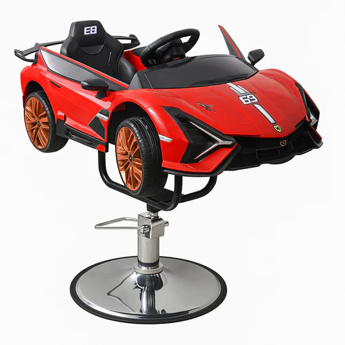 Blaze Racer Kids Hairdressing Chair - Image 2