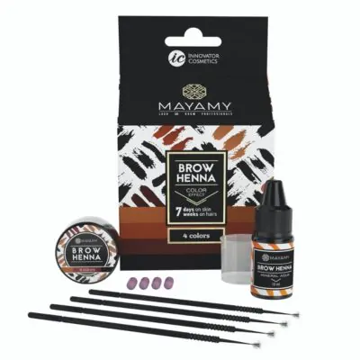 Brow Henna Trial Set Mayamy 4 Colors