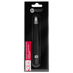 Manually Sharpened Eyebrow Tweezers (Slant Tip) - Image 3