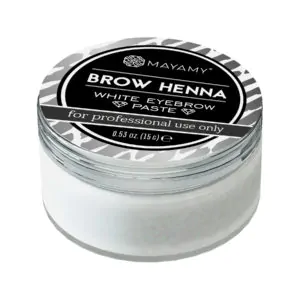 Mayamy Brow Henna White Eyebrow Paste 15g - Image 2