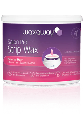 Salon Pro Shimmer Sweet Rosie Coarse Hair Strip Wax