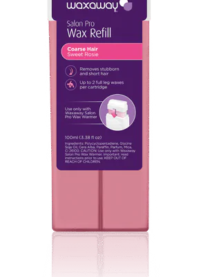 Shimmer Sweet Rosie Coarse Hair Strip Wax Refill 100ml
