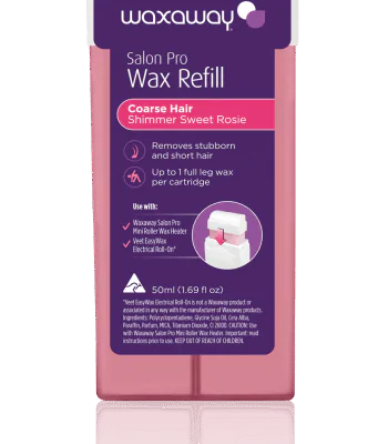 Shimmer Sweet Rosie Coarse Hair Strip Wax Refill 50ml