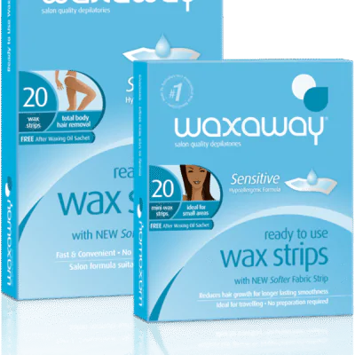 Waxaway Ready to Use Wax Strips – Sensitive BODY/MINI