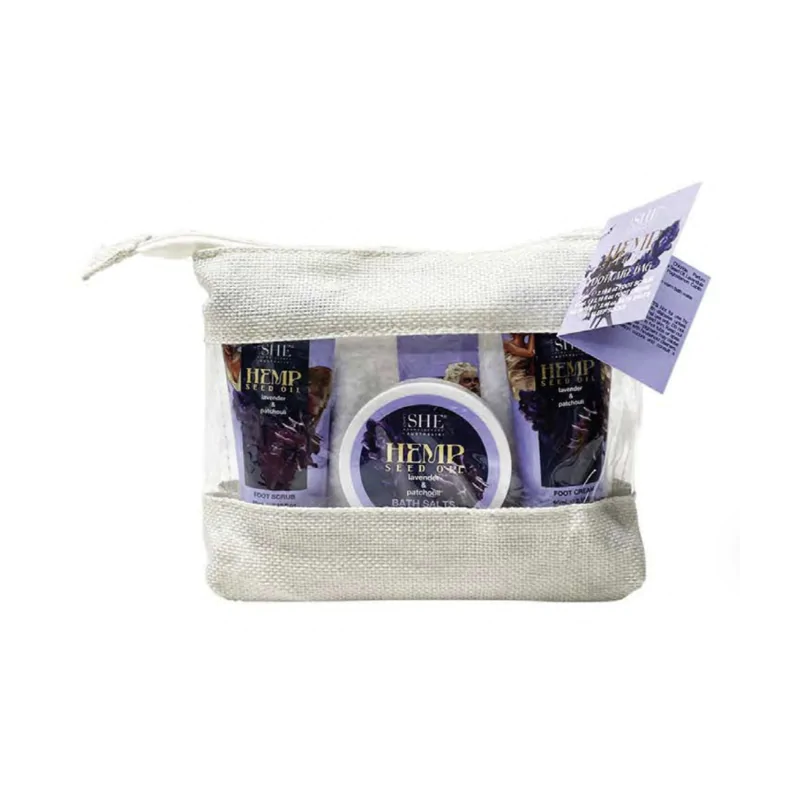 Hemp & Foot Care Bag