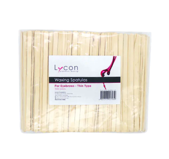 Eyebrow Spatulas – Thin Type - 500pk