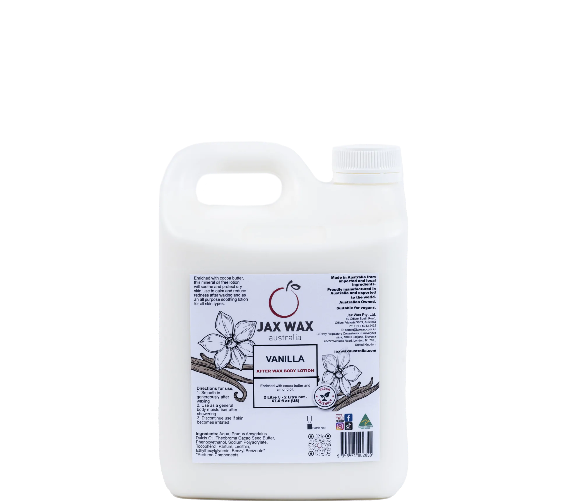 Cocoa Butter & Vanilla After Wax Lotion - Image 5