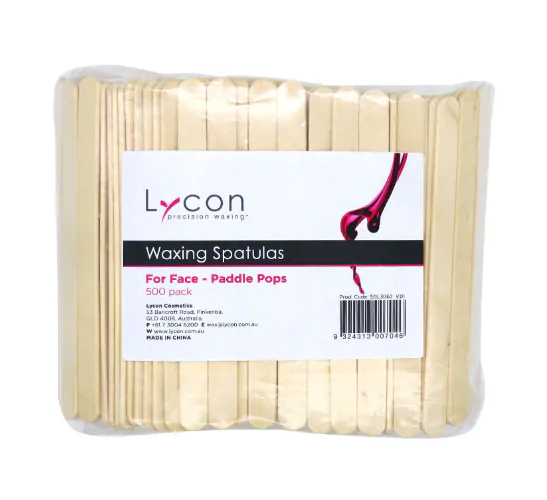 Face Spatulas – Paddle Pops - 500pk