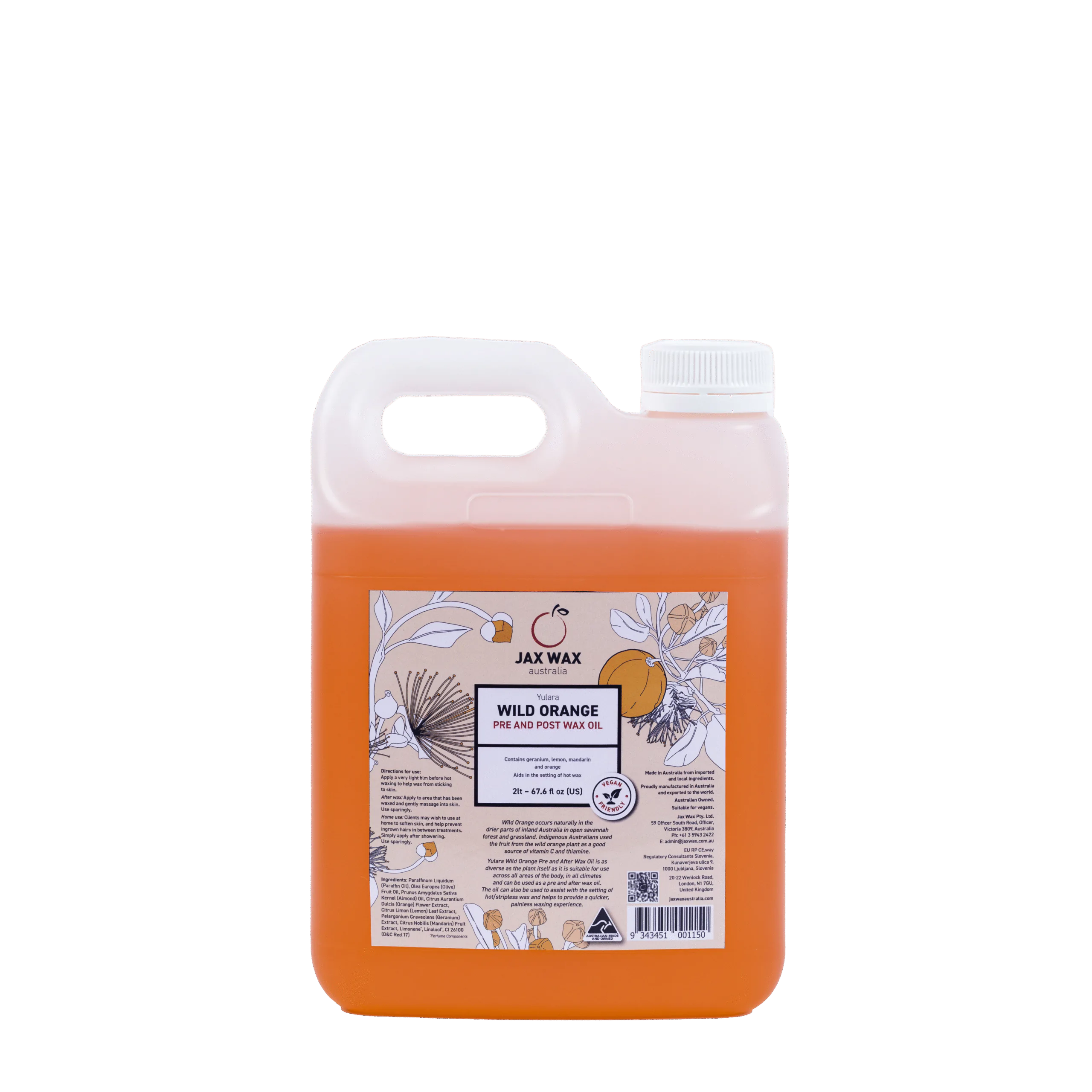 Yulara Wild Orange Pre & Post Wax Oil - Image 5
