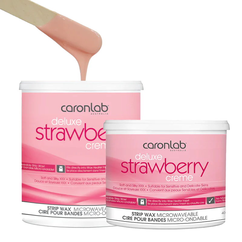 Deluxe Strawberry Creme Strip Wax