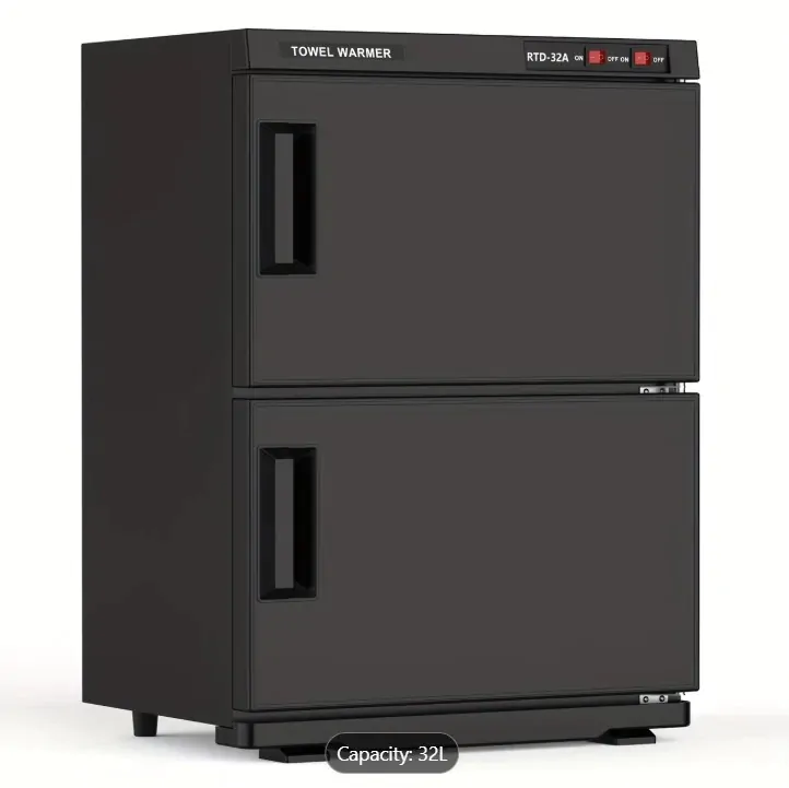 32L Hot Towel Cabinet / Steriliser – Black
