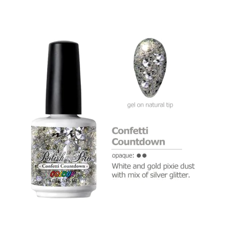Gel Polish Colours NSI - Confetti Countdown
