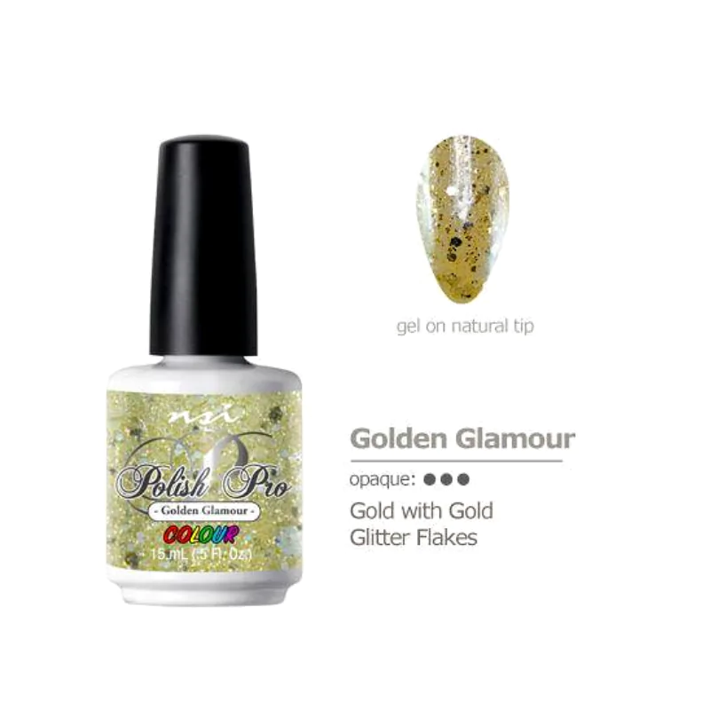 Gel Polish Colours NSI - Golden Glamour