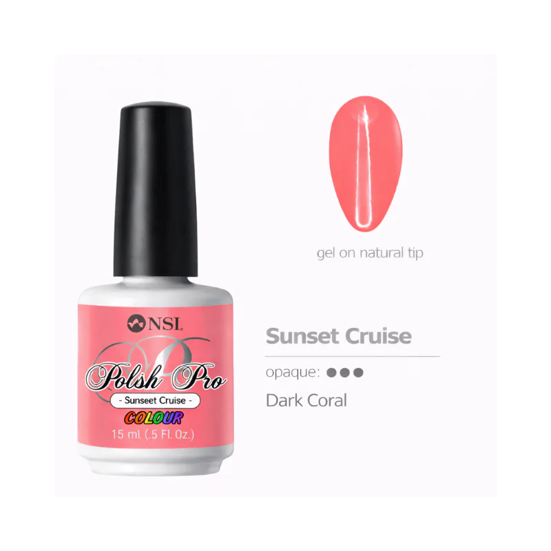 Gel Polish Colours NSI - Sunset Cruise