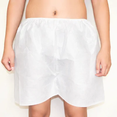 Male Disposable Underwear - White - 50 pces