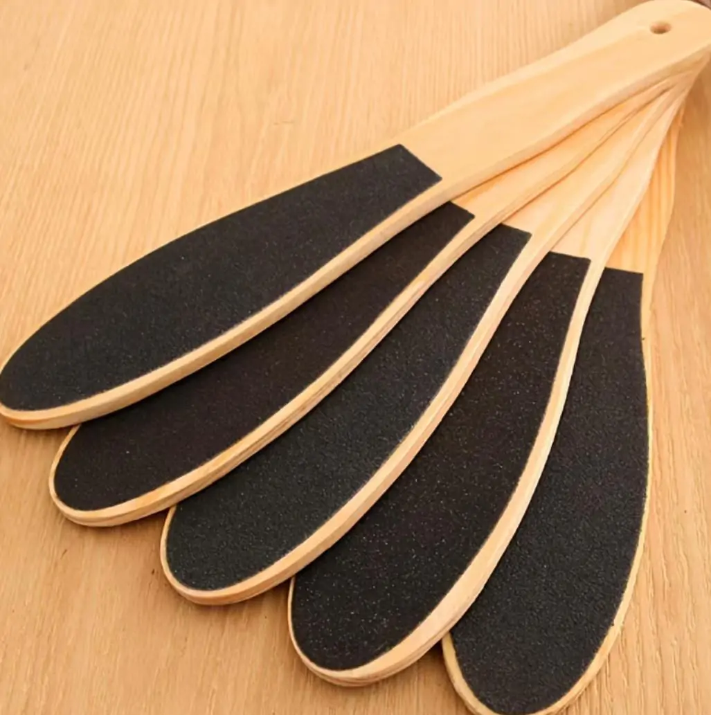 Wood Pedicure Paddle - Pack of 5