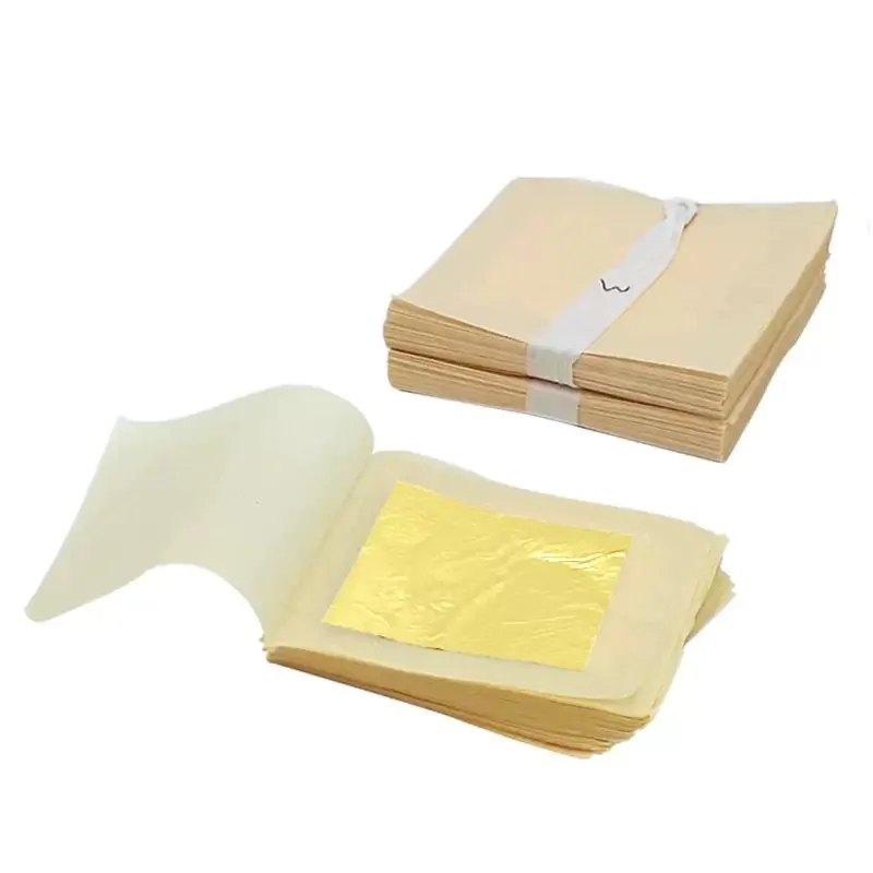 24K Gold Leaf Sheets - Pack of 25