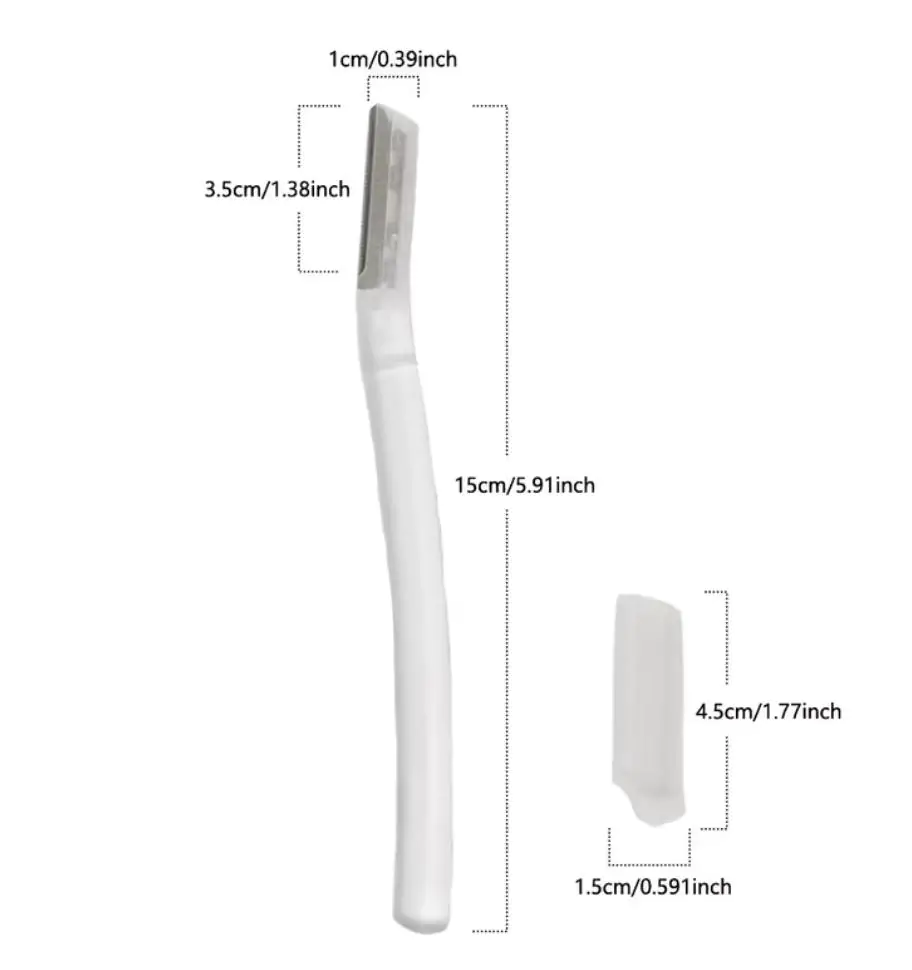 Dermaplaning Razors Angled - 10 pack