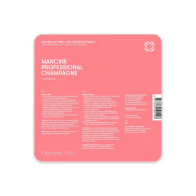 Mancine Professional Natural Hot Wax / Champagne 500g