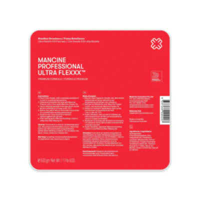Mancine Professional Ultra Flexxx™ Hot Wax / Brazilian Strawberry 500g