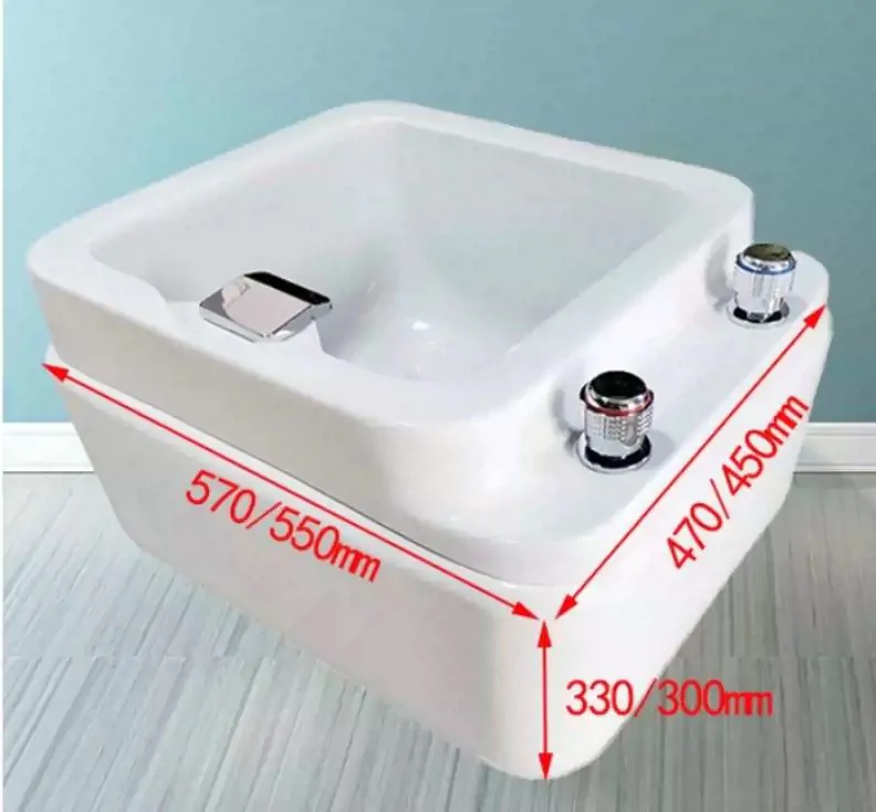 Plumbed Pedicure Bowl Compact - Image 2