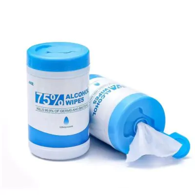 75% Isopropyl Alcohol Wipes - Box of 10