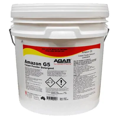 Agar Amazon G5 Concentrated Carpet Cleaning Powder -  8Kg