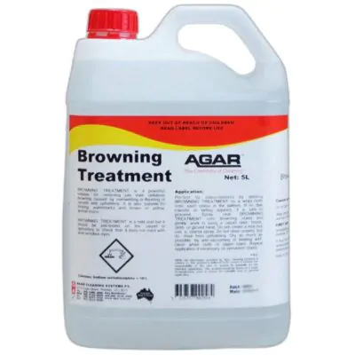 Agar Browning Treatment Stain Remover - 5Lt