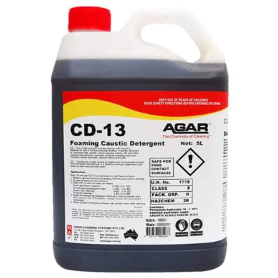 Agar CD-13 Foaming Caustic Detergent - 5Lt