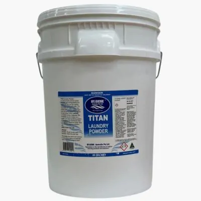 Titan Laundry Powder Hy.Giene 20kg concentrate for commercial laundry and fabric care