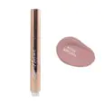 Lip Nectar Rose Brown creamy lip balm in rose gold tube with rose brown shade swatch