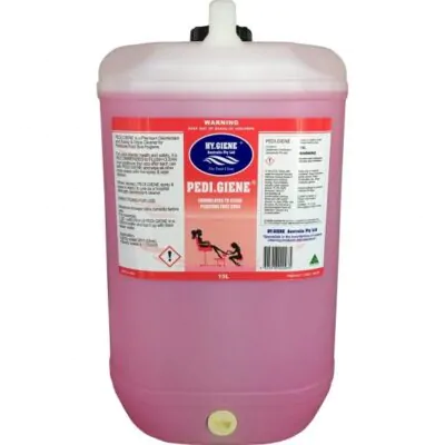 Pedi Giene Premium Disinfectant 15L for pedicure salon hygiene and cleaning