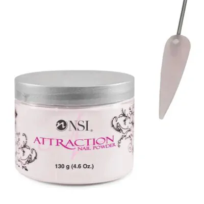 Radiant Pink Acrylic Powder NSI Attraction 130g for professional acrylic nail enhancements